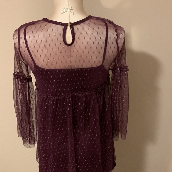 ART Class Girl Dress Size L (10-12). Sheer with Lining- Like New Dress. - Picture 6 of 11